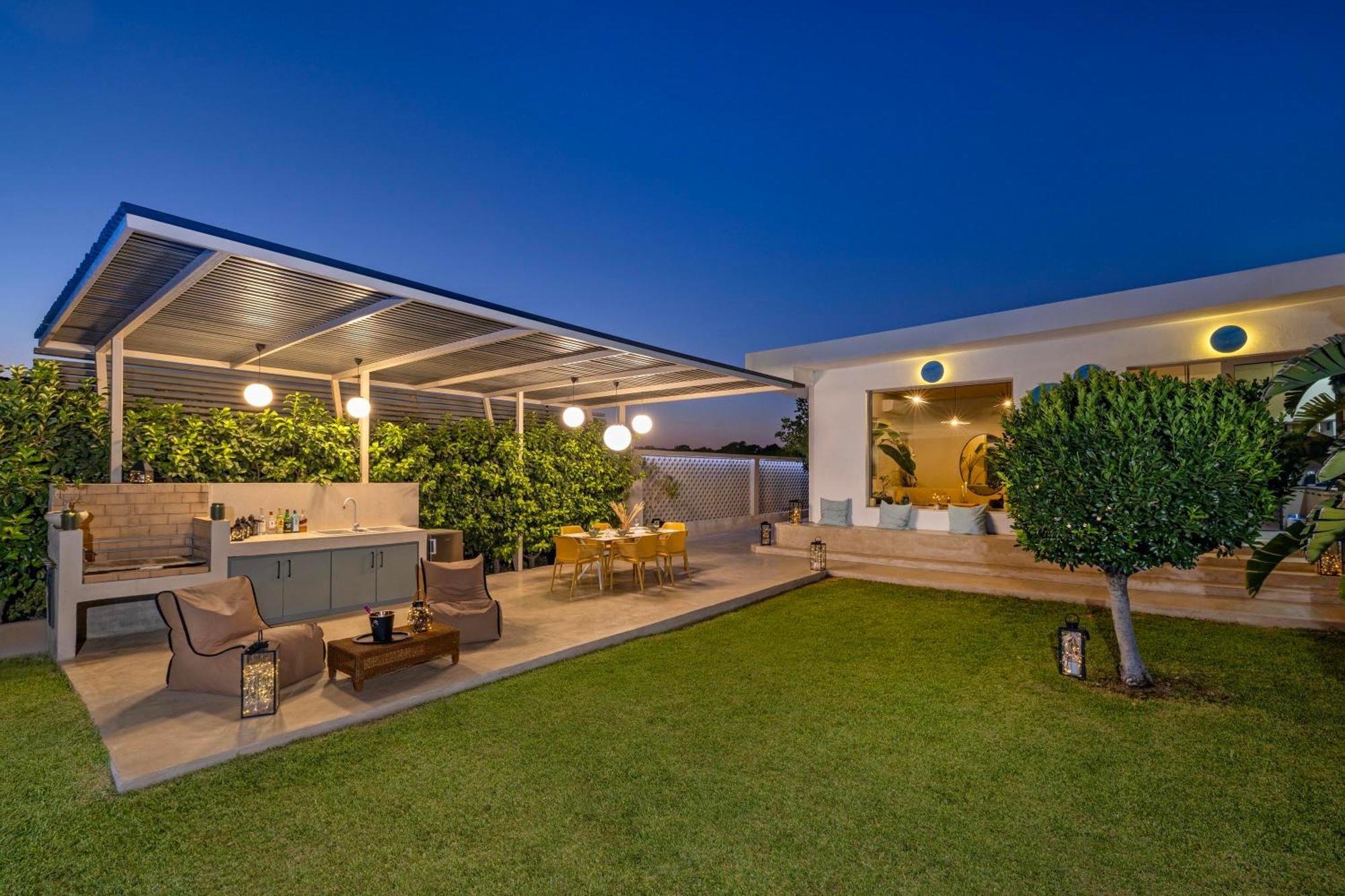 Gaia Blue Villa Kolymbia Esterno foto